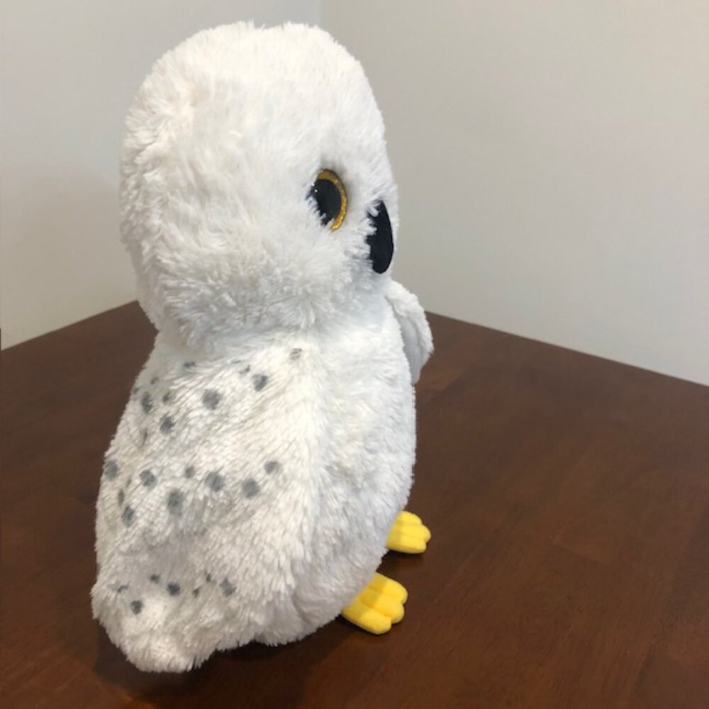 Harry Potter Hedwig White Owl Plush Collectible Toy Pre-Owned. - Picture 3 of 11